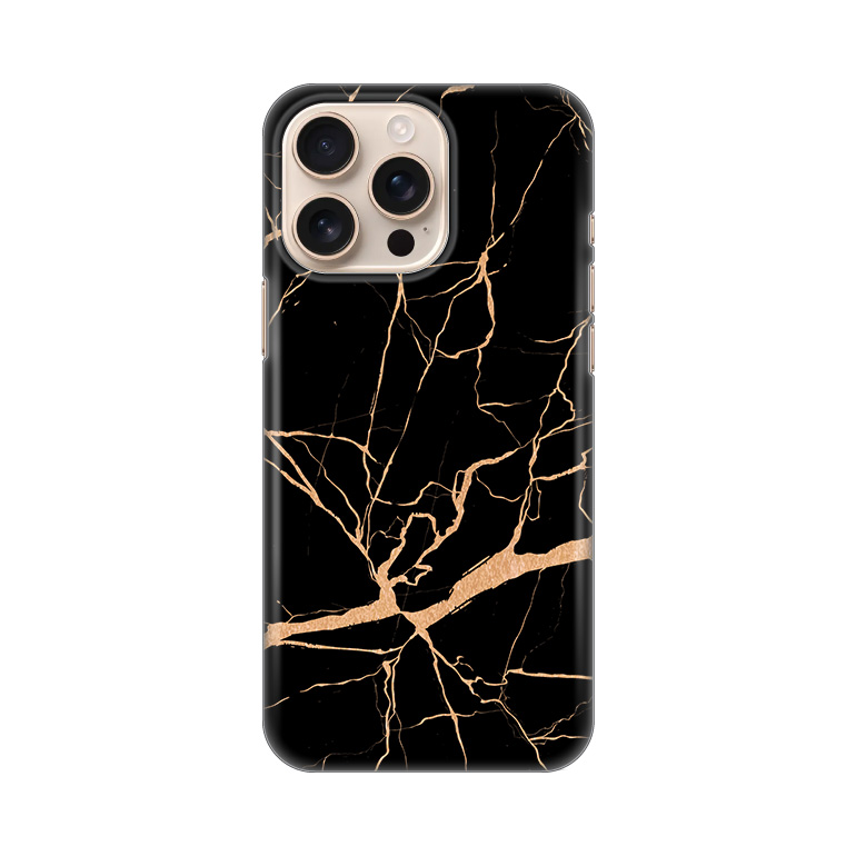 Torbica Silikonska Print za iPhone 16 Pro Max 6.9 All Black