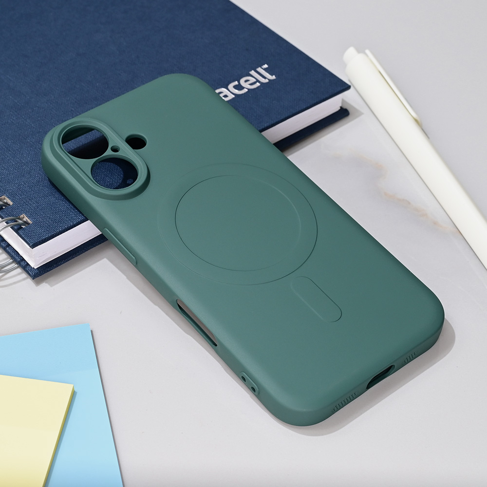 Torbica Teracell Giulietta Magsafe za iPhone 16 6.1 tamno zelena