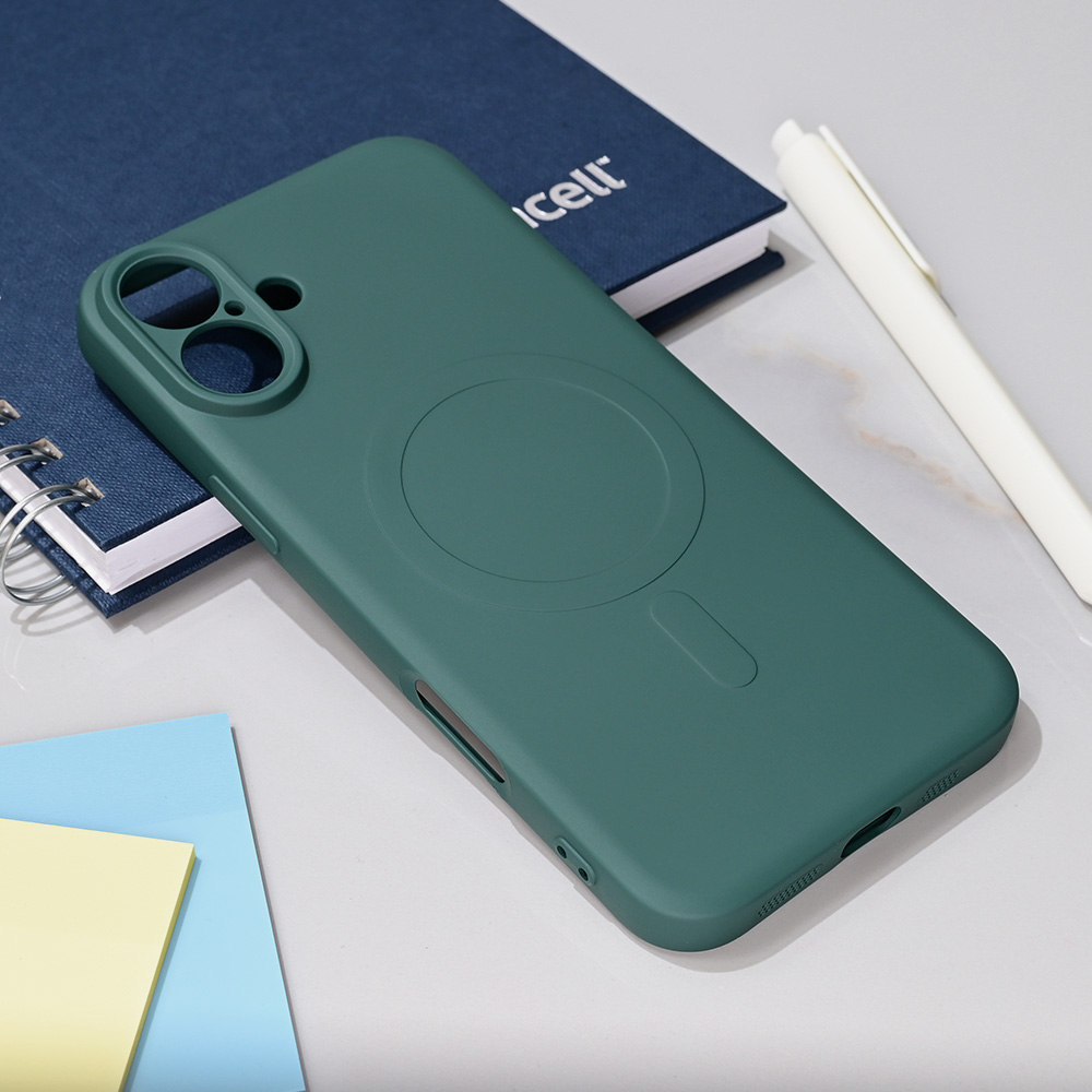 Torbica Teracell Giulietta Magsafe za iPhone 16 Plus 6.7 tamno zelena