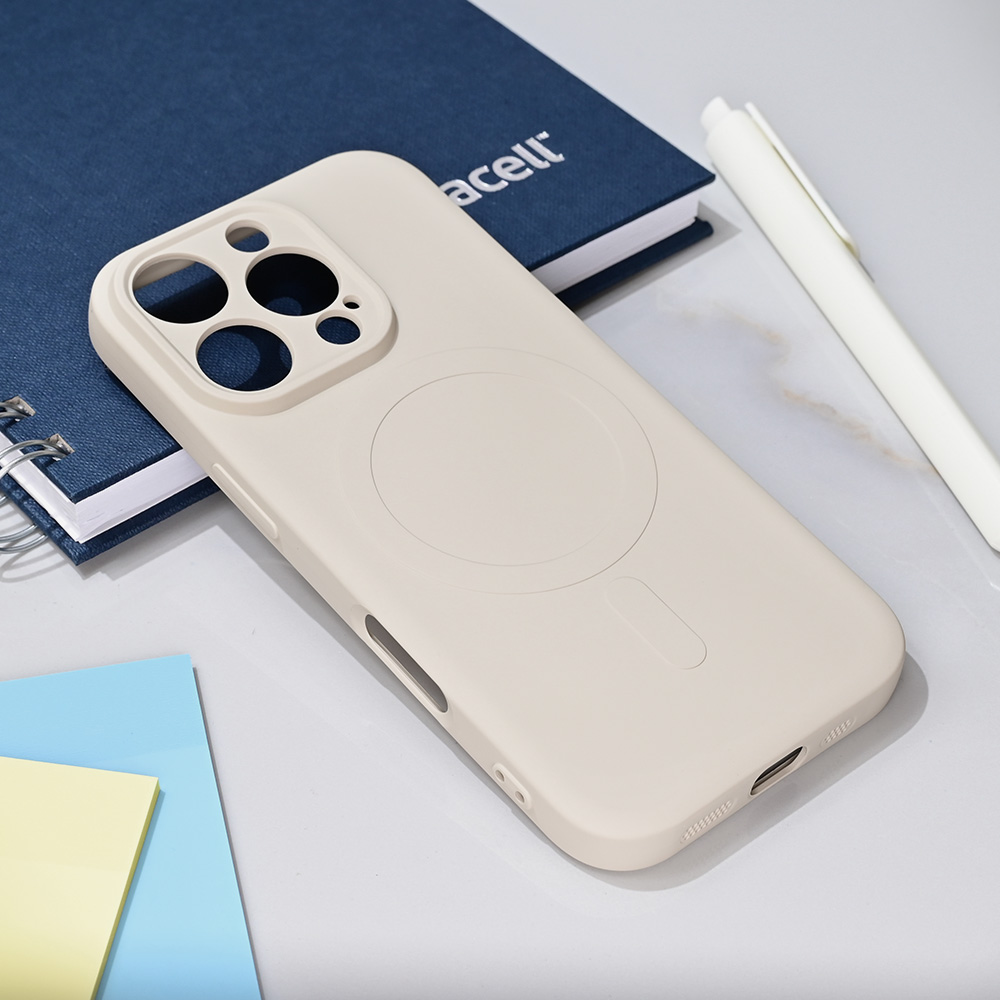 Torbica Teracell Giulietta Magsafe za iPhone 16 Pro 6.3 bela