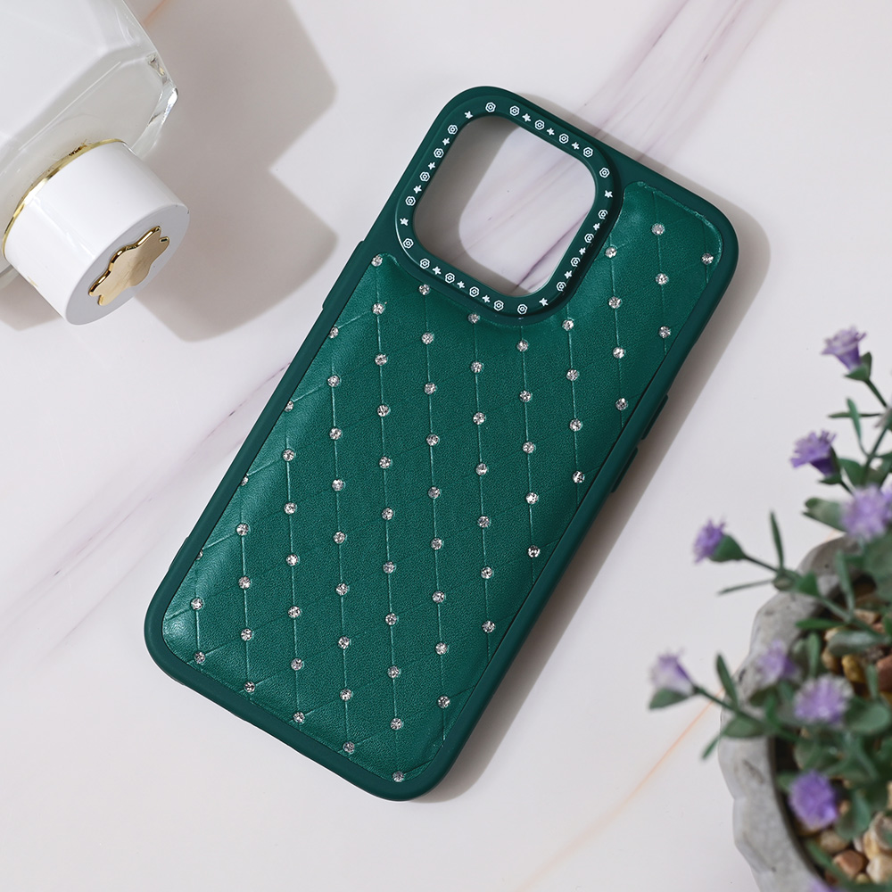 Torbica Bling za iPhone 13 Pro 6.1 zelena