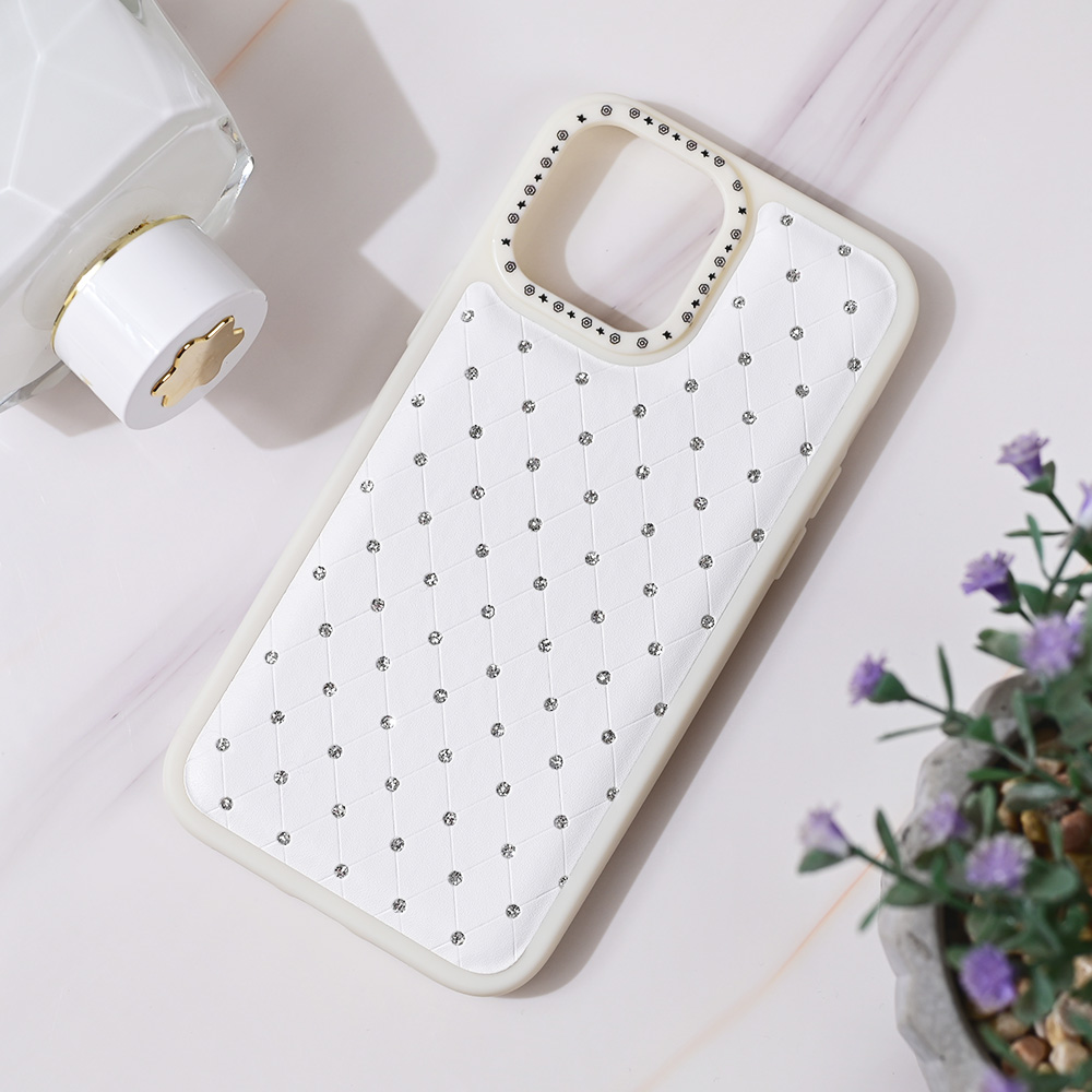 Torbica Bling za iPhone 13 Pro Max 6.7 bela