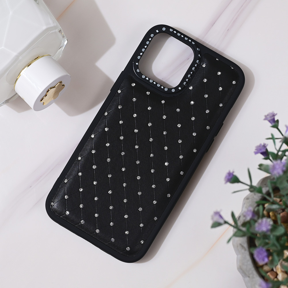 Torbica Bling za iPhone 13 Pro Max 6.7 crna