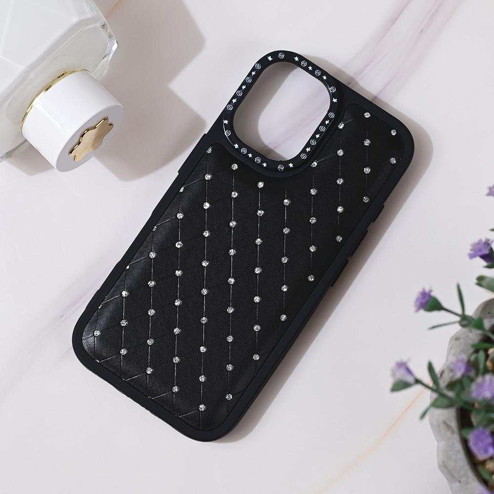 Torbica Bling za iPhone 16 6.1 crna