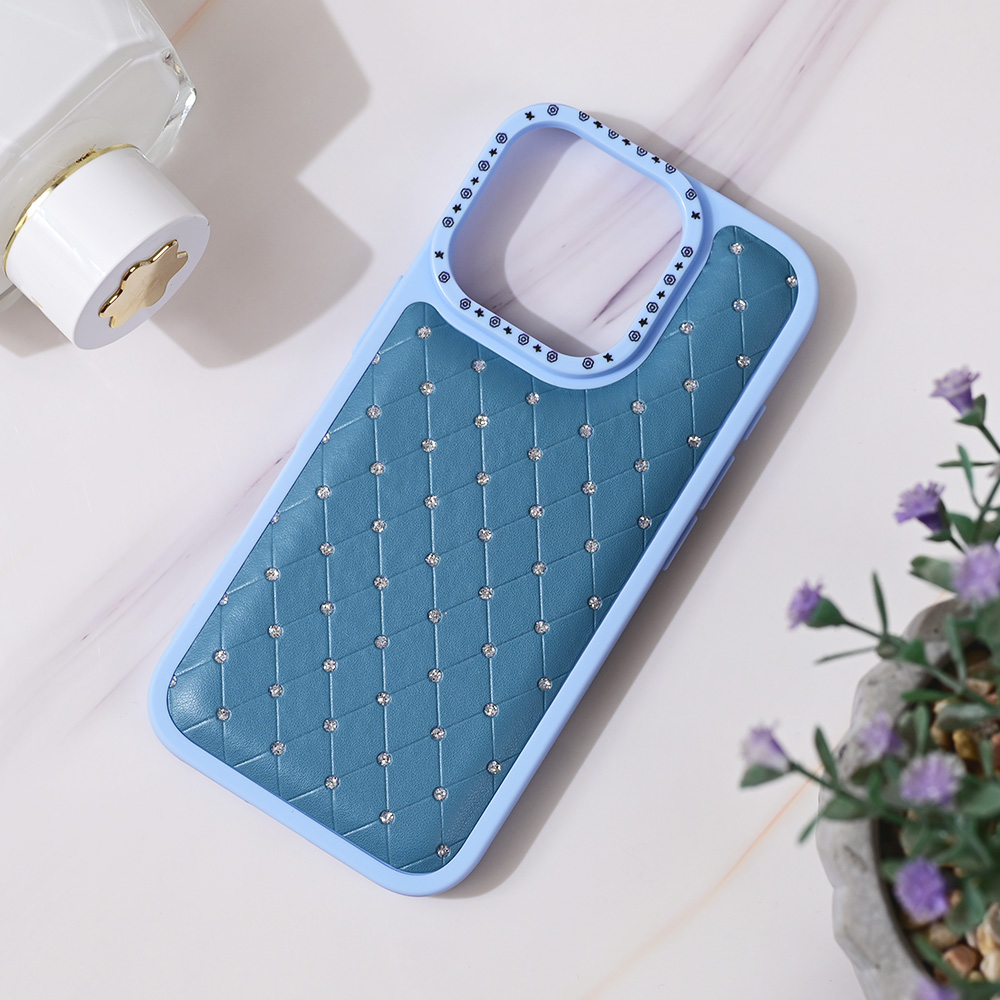 Torbica Bling za iPhone 16 Pro 6.3 plava