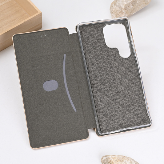 Torbica Teracell Flip Cover za Samsung S938B Galaxy S25 Ultra zlatna