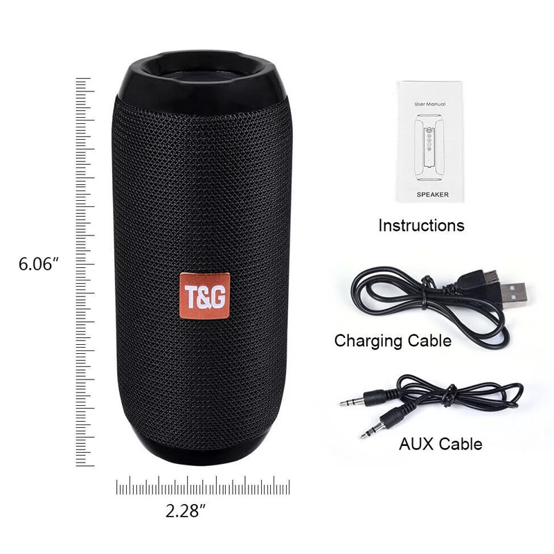 Bluetooth zvucnik TG-117 army