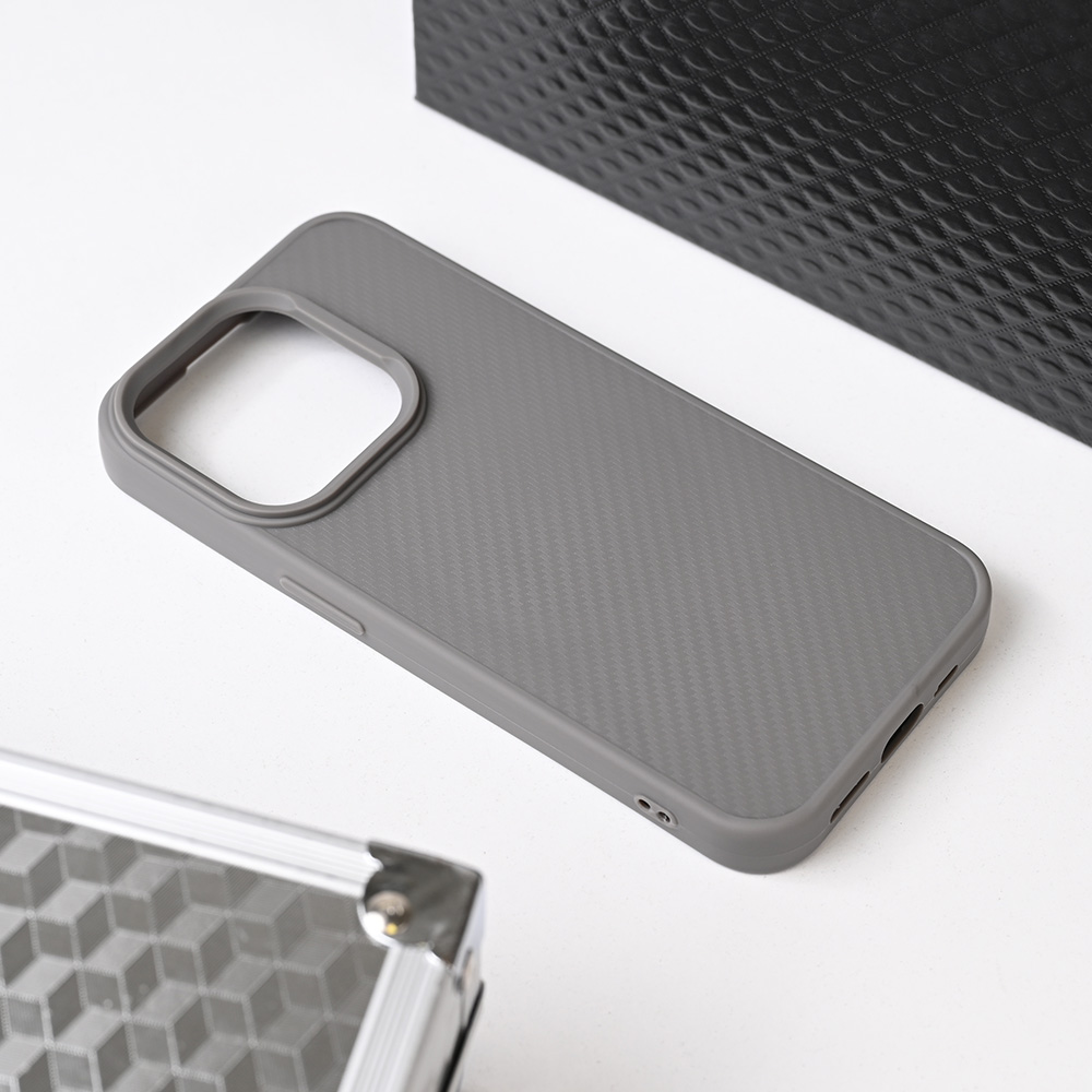 Torbica Magsafe Kevlar za iPhone 15 Pro 6.1 siva