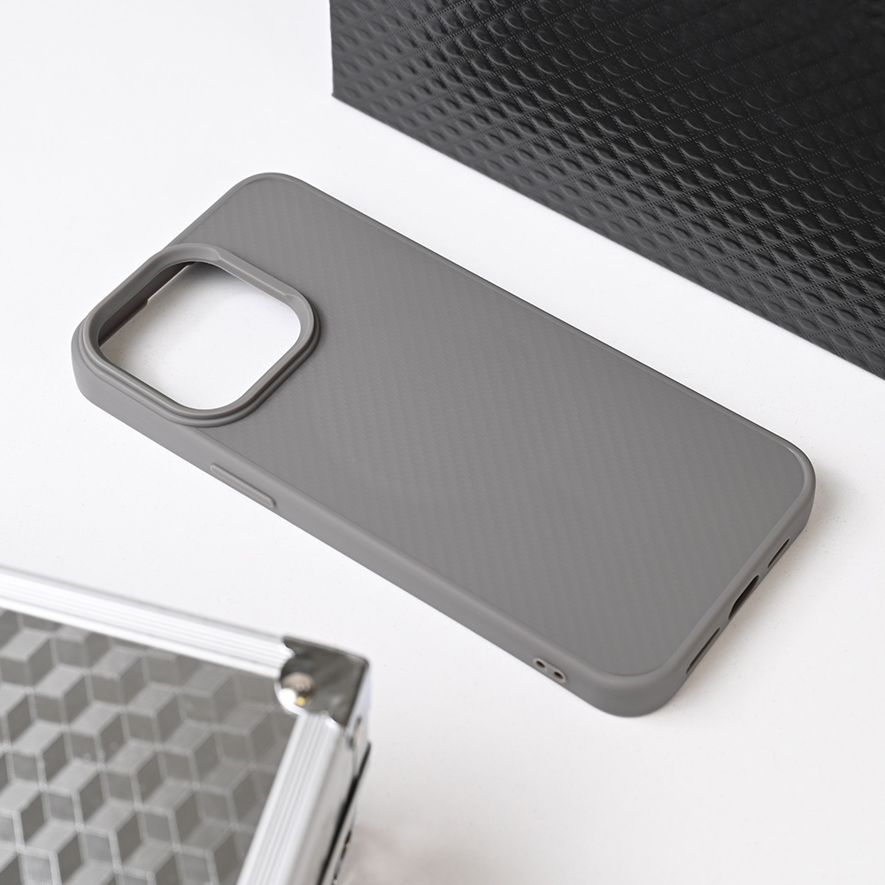 Torbica Magsafe Kevlar za iPhone 15 Pro Max 6.7 siva