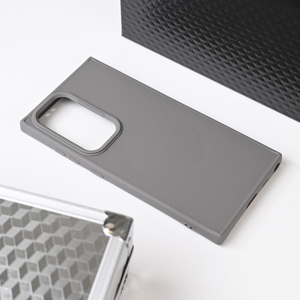 Torbica Magsafe Kevlar za Samsung S928B Galaxy S24 Ultra siva