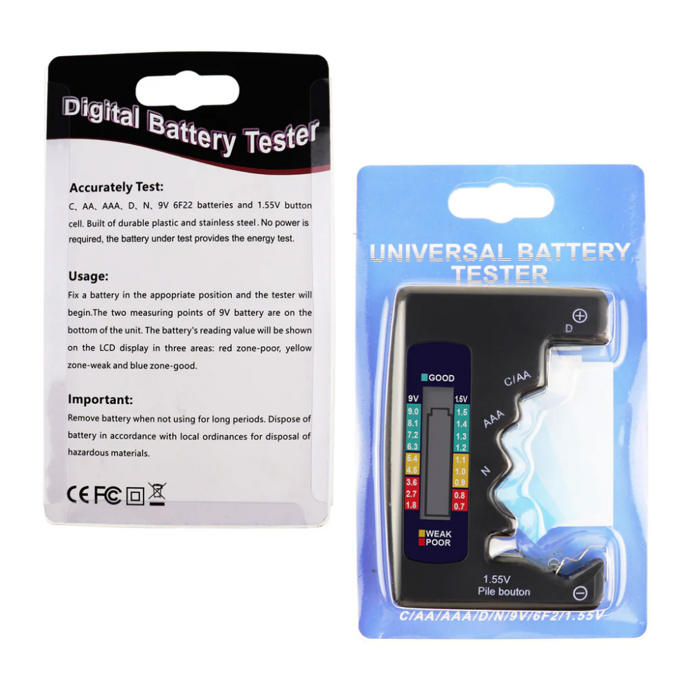 Tester za baterije XINGWEIQIANG JWD univerzalni