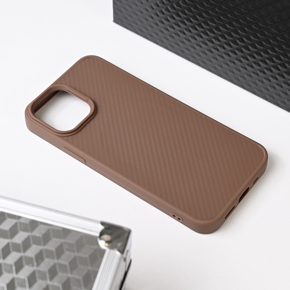 Torbica Magsafe Kevlar za iPhone 12 Pro 6.1 braon