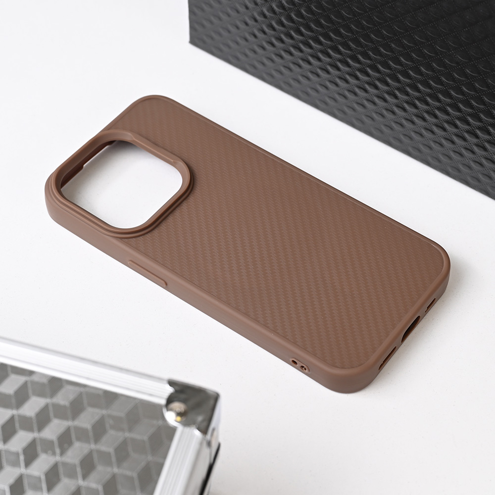 Torbica Magsafe Kevlar za iPhone 14 Pro 6.1 braon