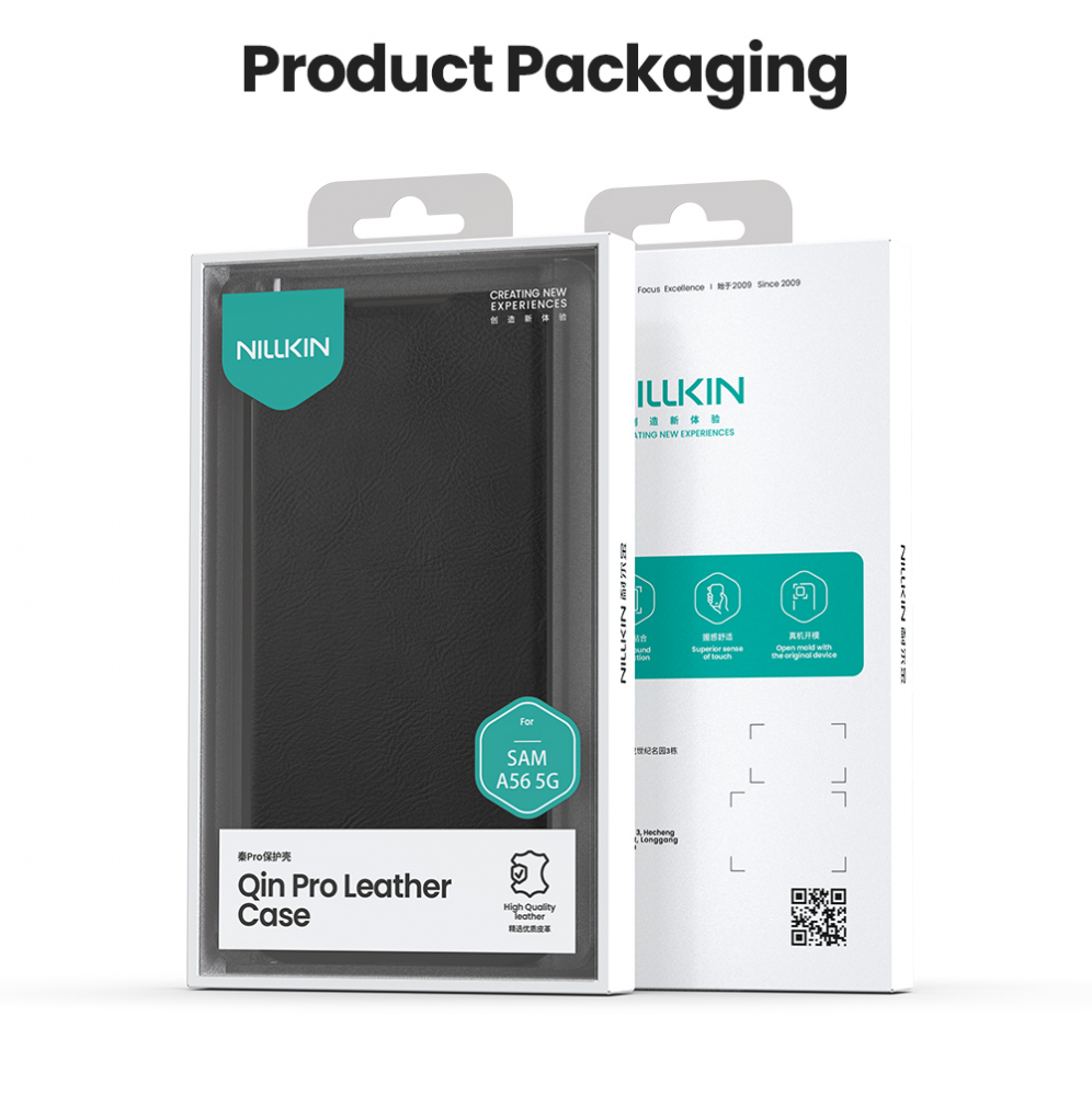 Torbica Nillkin Qin Pro za Samsung A566B Galaxy A56 5G crna