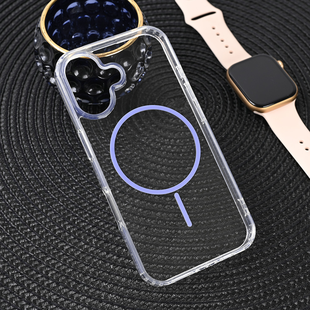 Torbica Magsafe Color Line za iPhone 16 6.1 ljubicasta