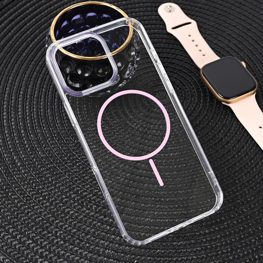 Torbica Magsafe Color Line za iPhone 16 Pro Max 6.9 roze