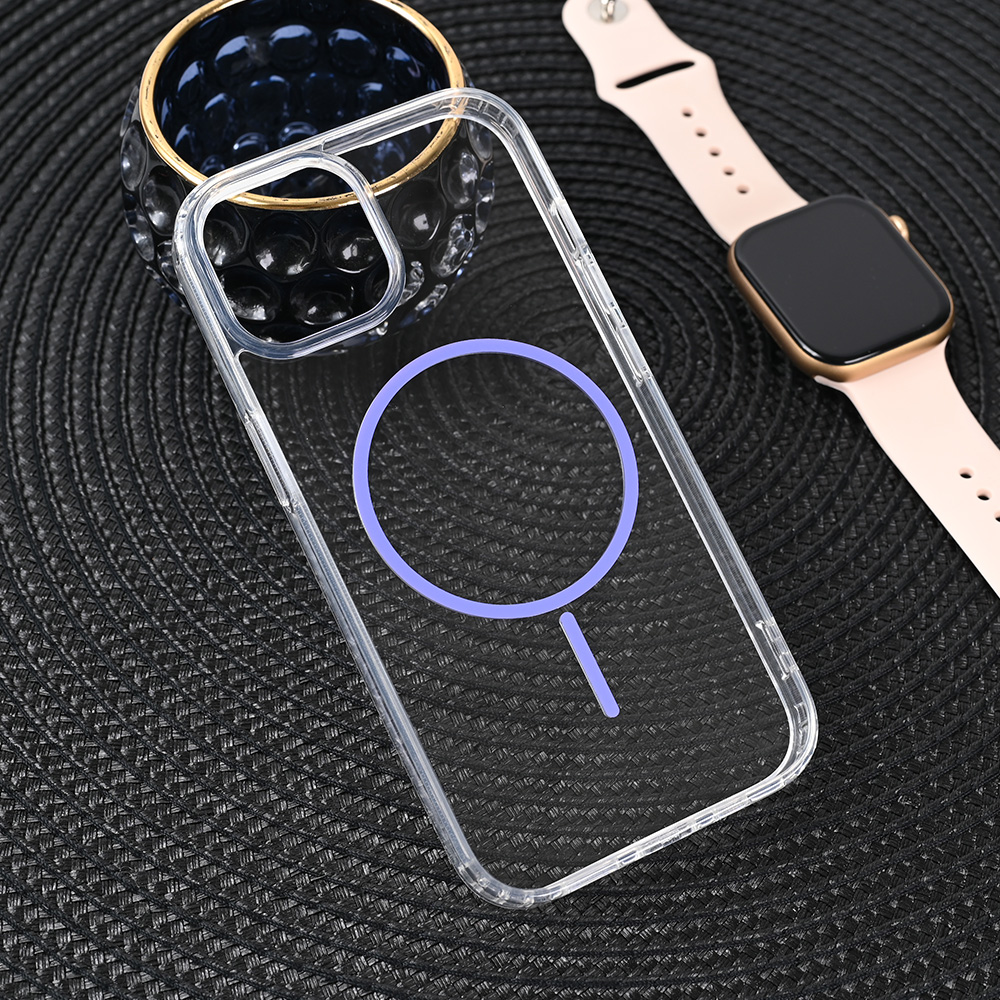 Torbica Magsafe Color Line za iPhone 15 6.1 ljubicasta