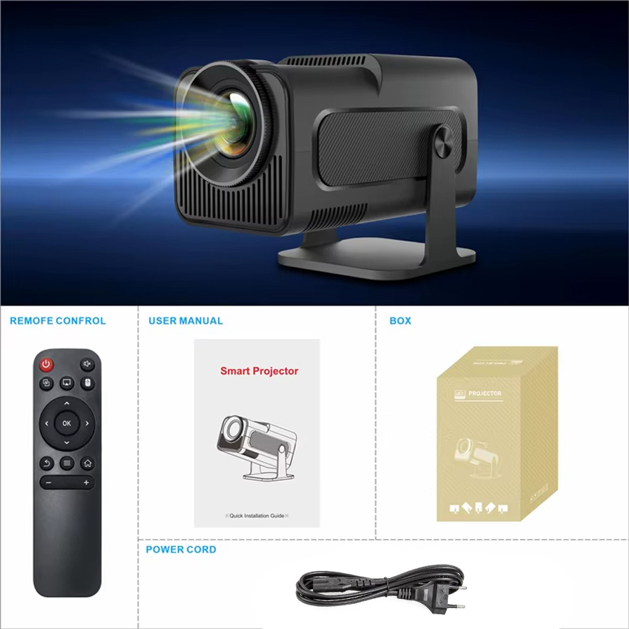 Smart projektor HY320 JWD Full HD 1080P crni