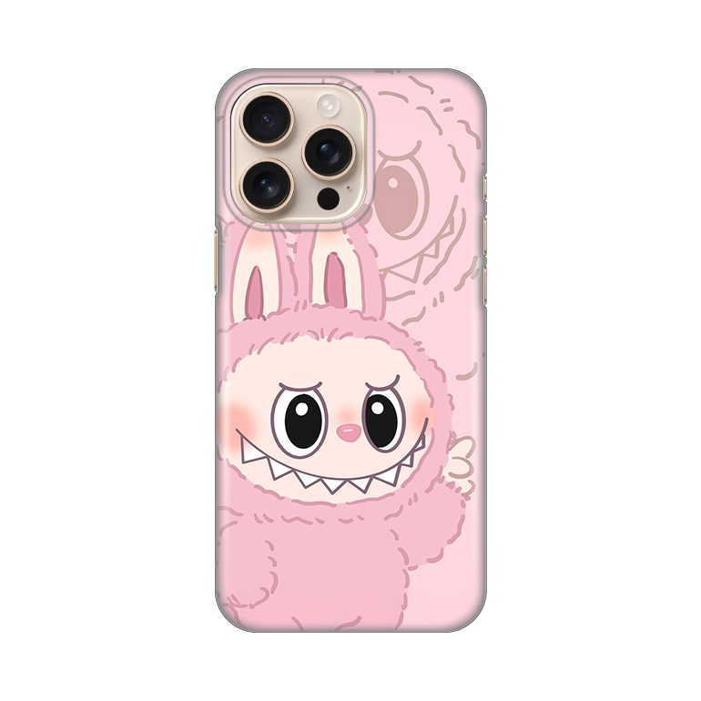Torbica Silikonska Print za iPhone 16 Pro Max 6.9 La Bubu Pink
