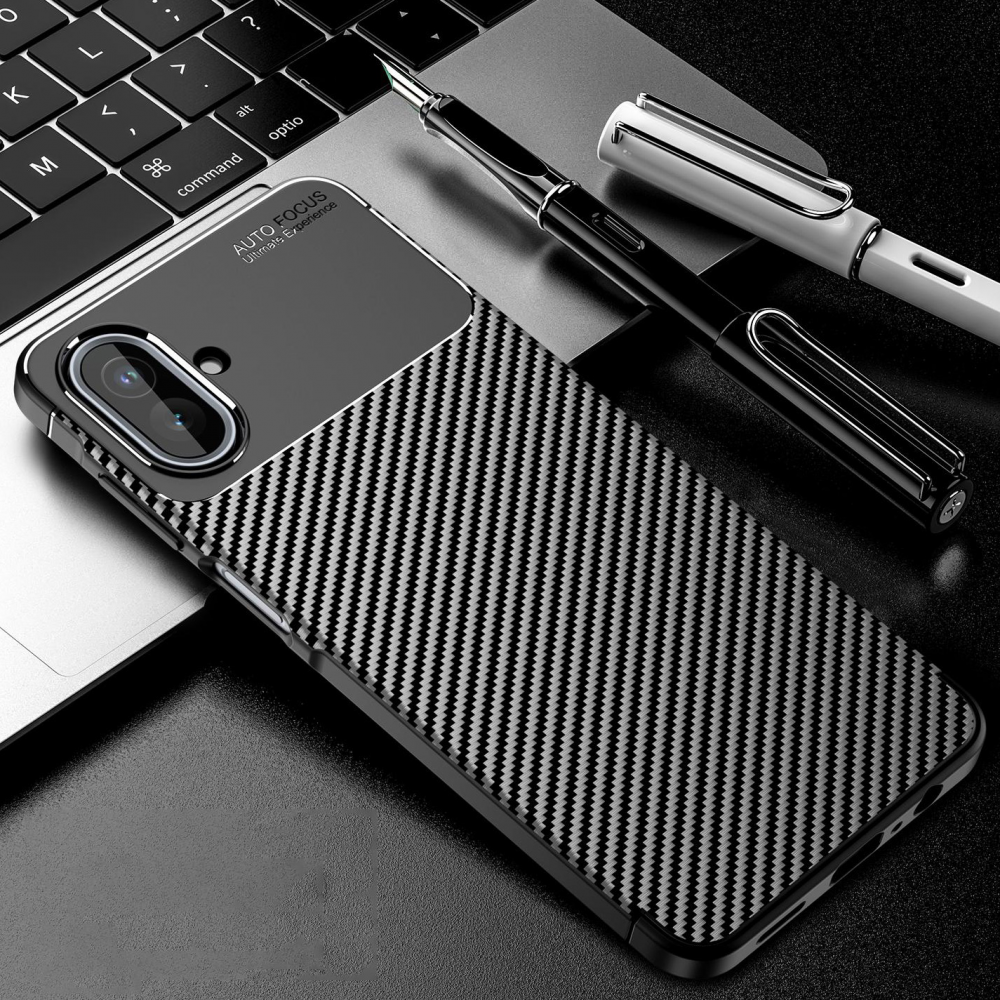 Torbica Defender Carbon za Samsung A075F Galaxy A07 crna