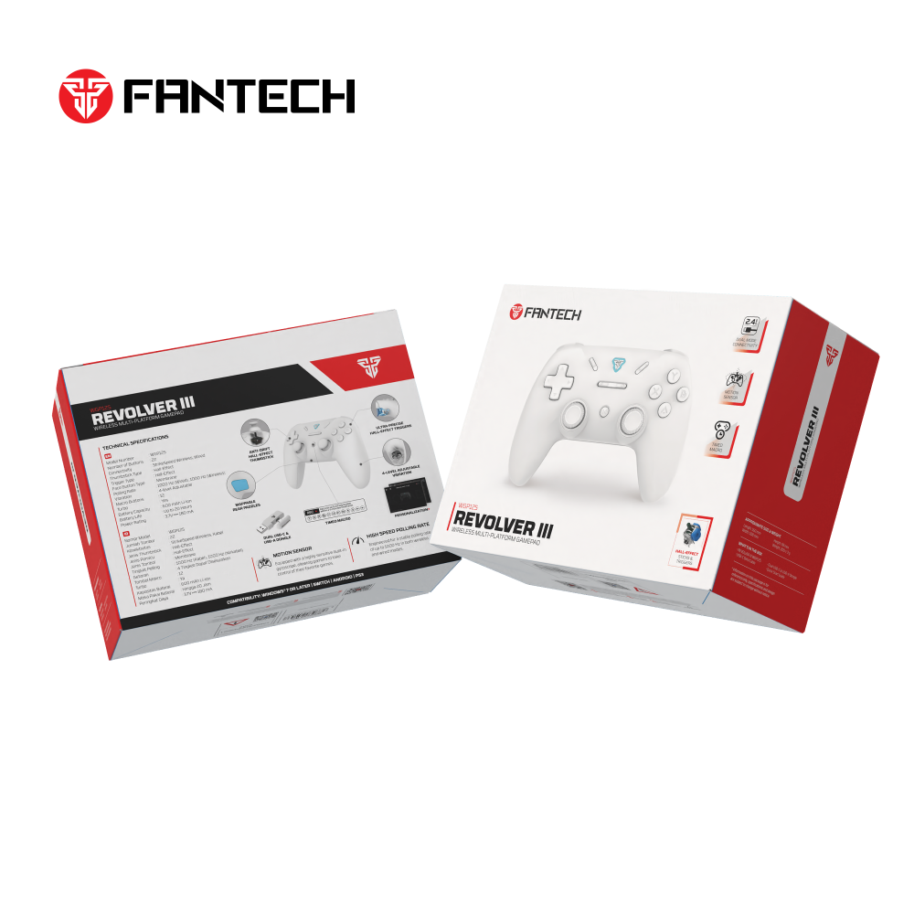 Joypad wireless Fantech WGP12S Revolver III beli