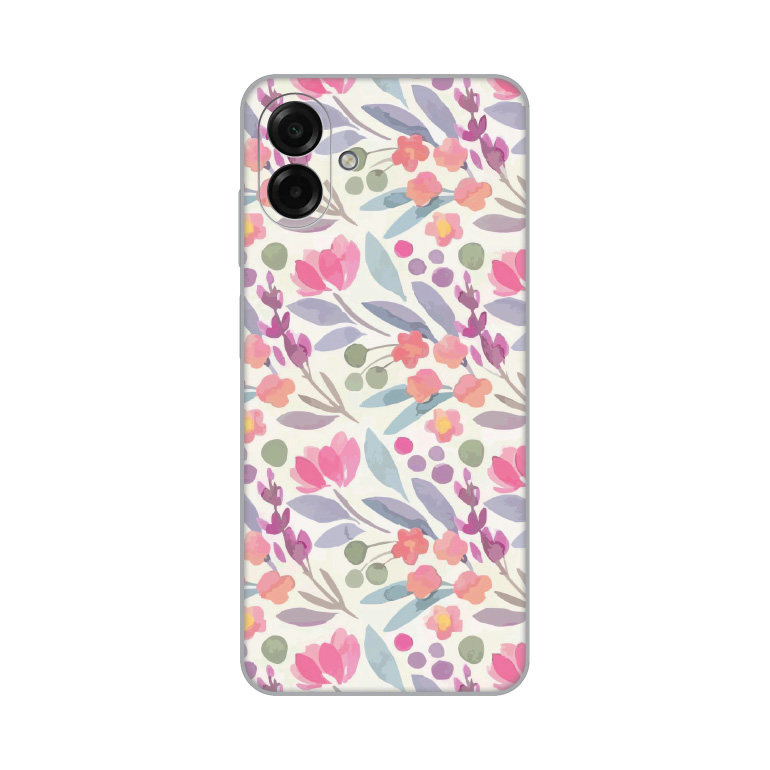 Torbica Silikonska Print za Samsung A075F Galaxy A07 Watercolor Flowers