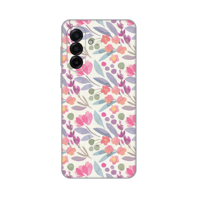 Torbica Silikonska Print za Samsung A175F Galaxy A17 Watercolor Flowers