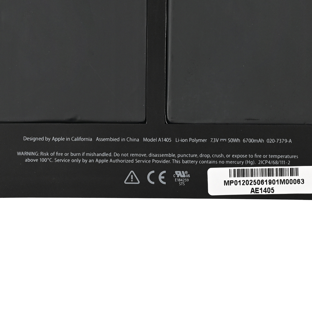Baterija za laptop Apple Macbook Air 13in A1466 A1405 HQ2200 B