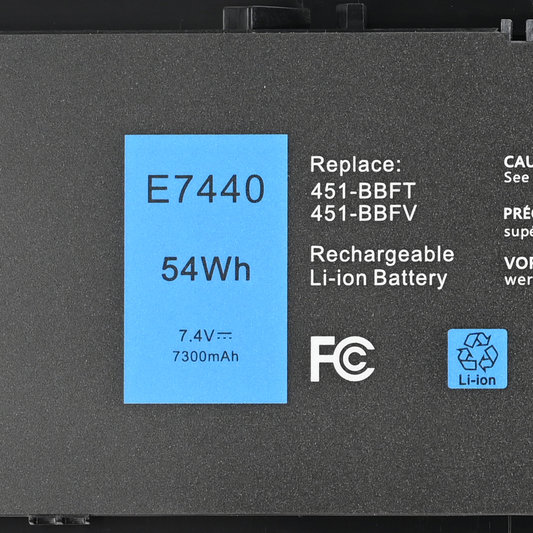 Baterija za laptop Dell Latitude E7420, E7440 7.4V 47WH HQ2200 B