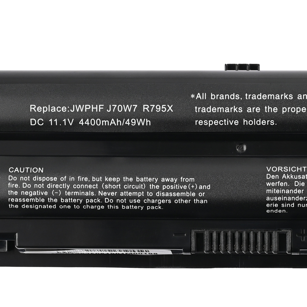 Baterija za laptop Dell XPS 14 15 17 L401X L501X L701X R795X 11.1V 4400mAh HQ2200 B