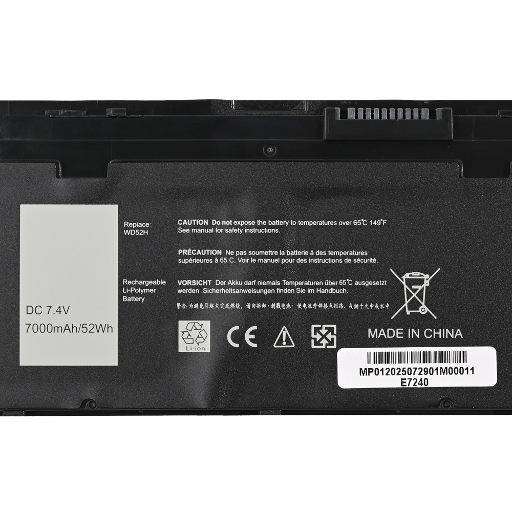 Baterija za laptop Dell E7240 7.4V 52WH HQ2200 B