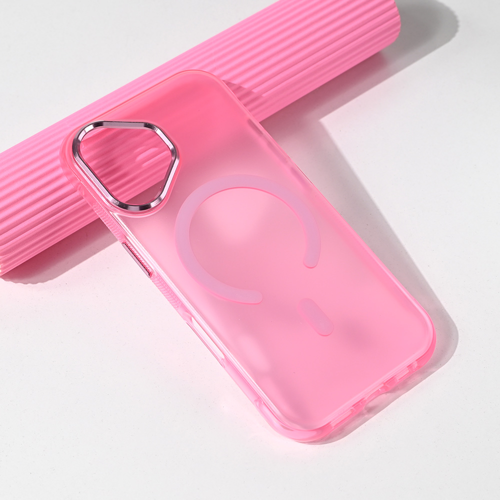 Torbica Magsafe Glow za iPhone 17 6.3 roze