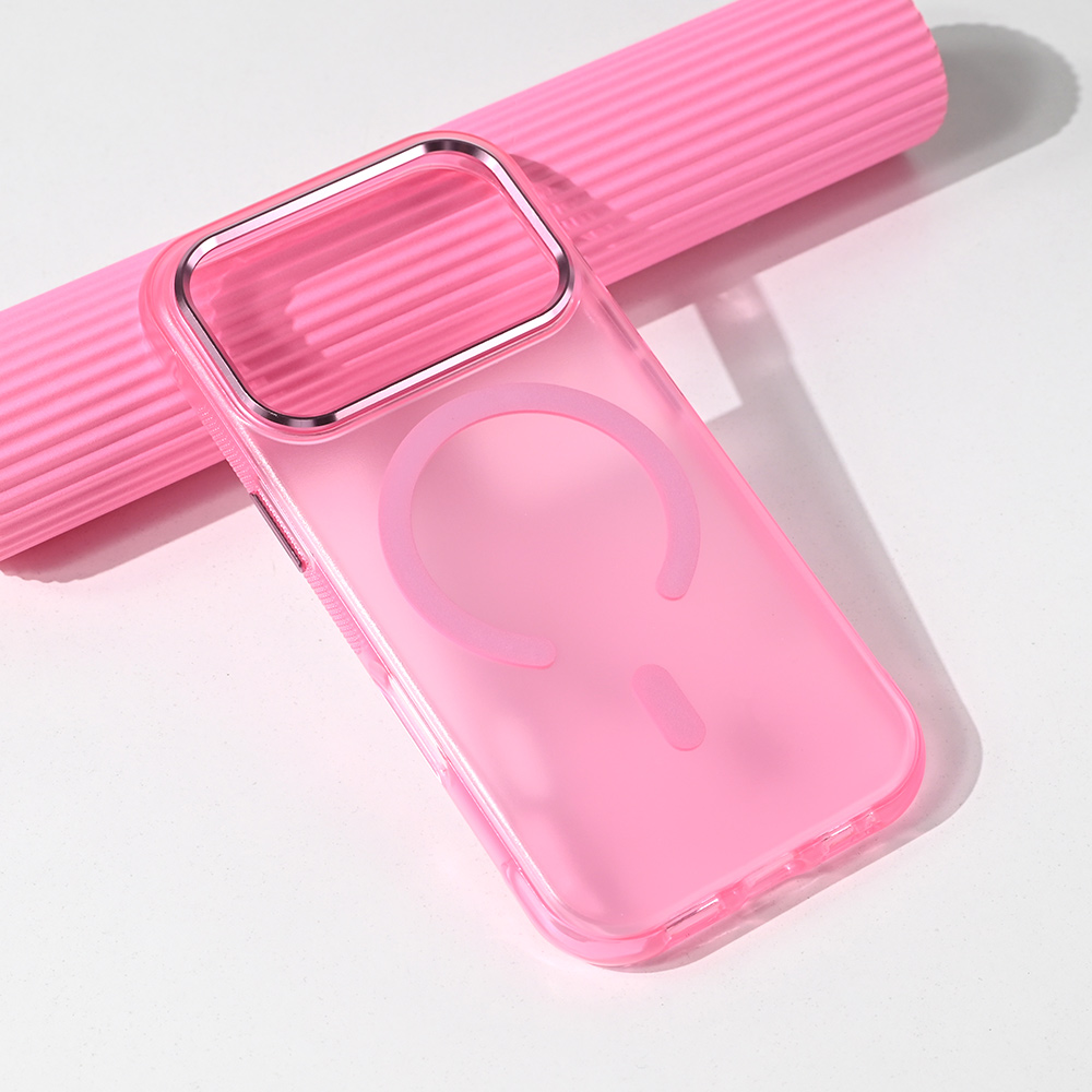 Torbica Magsafe Glow za iPhone 17 Pro 6.3 roze