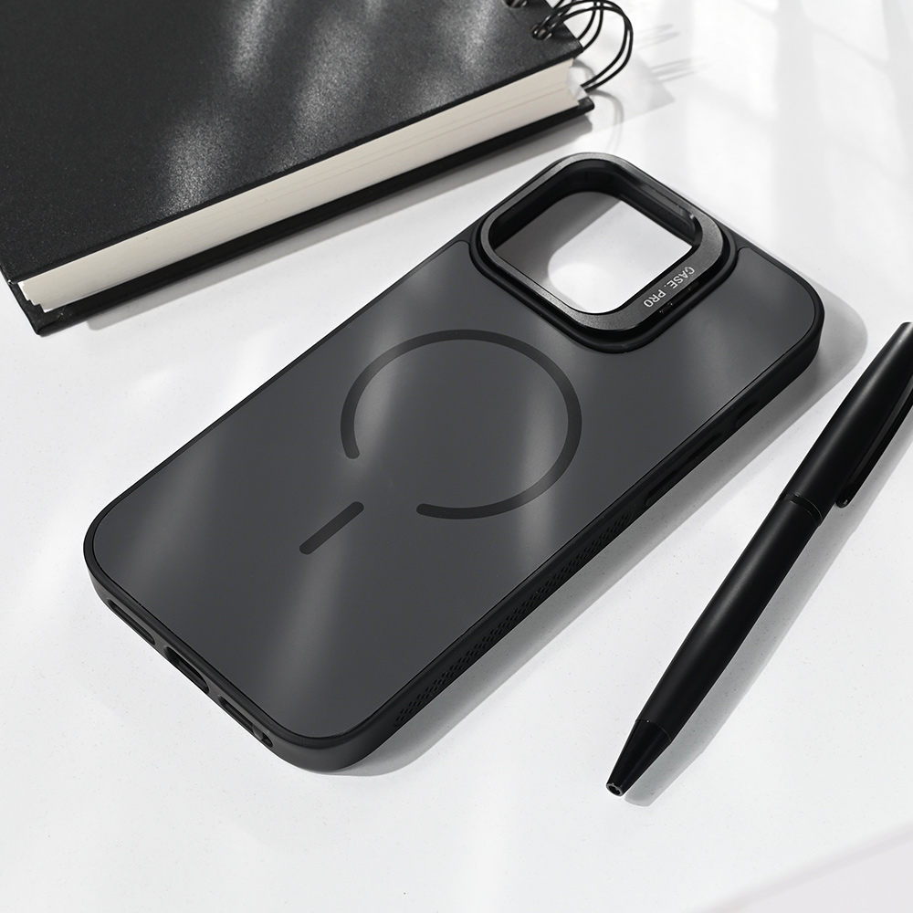 Torbica Magsafe Matte Shield za iPhone 16 Pro Max 6.9 crna
