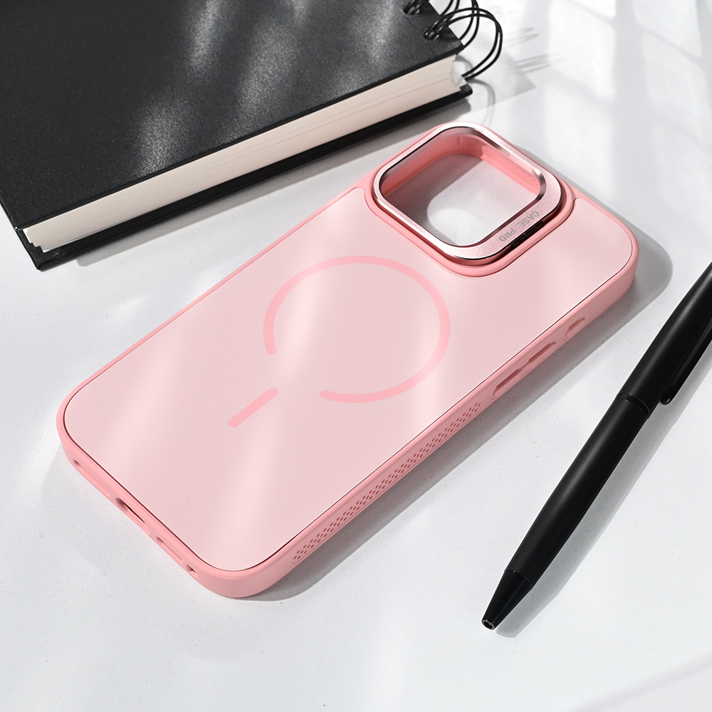 Torbica Magsafe Matte Shield za iPhone 16 Pro Max 6.9 roze