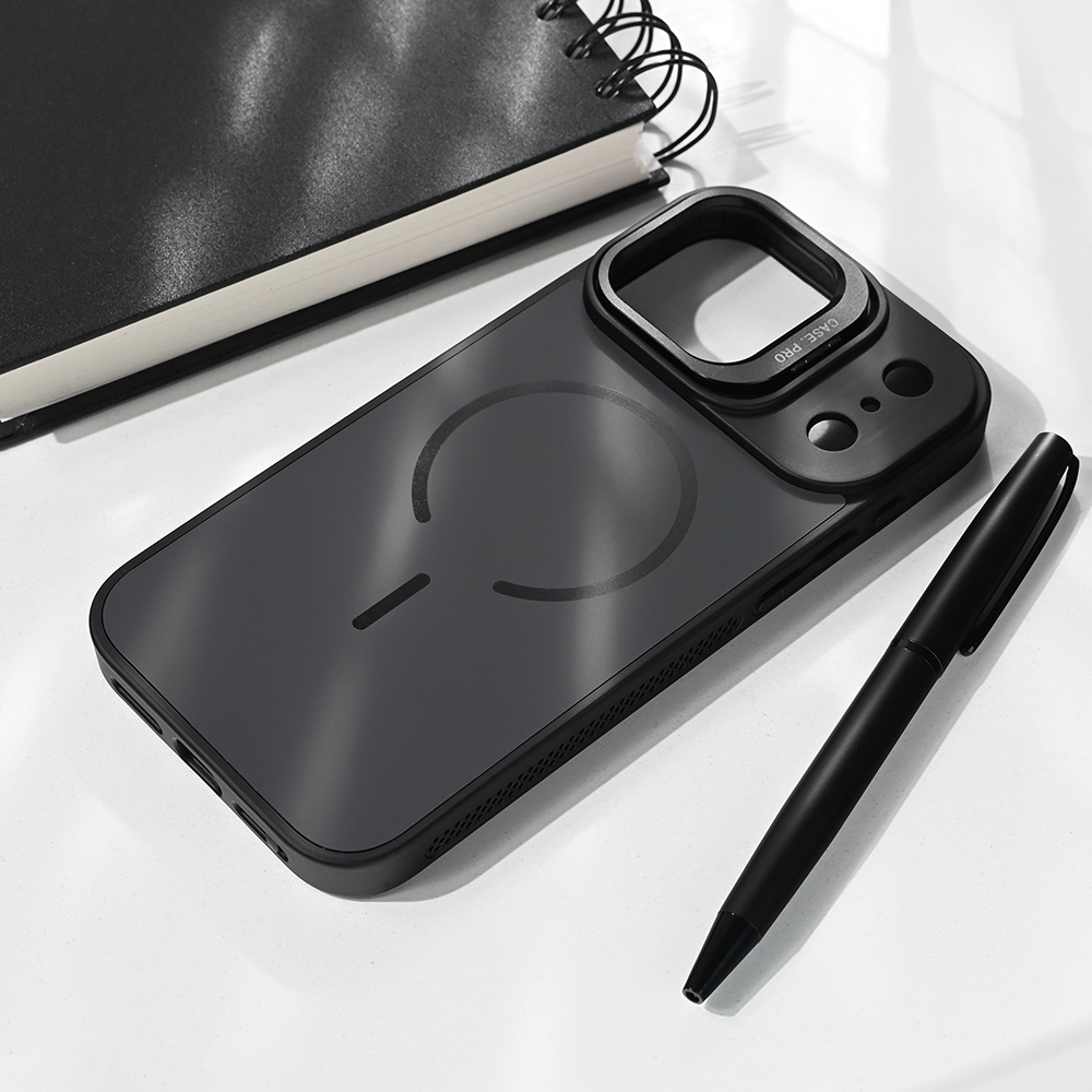Torbica Magsafe Matte Shield za iPhone 17 Pro Max 6.9 crna