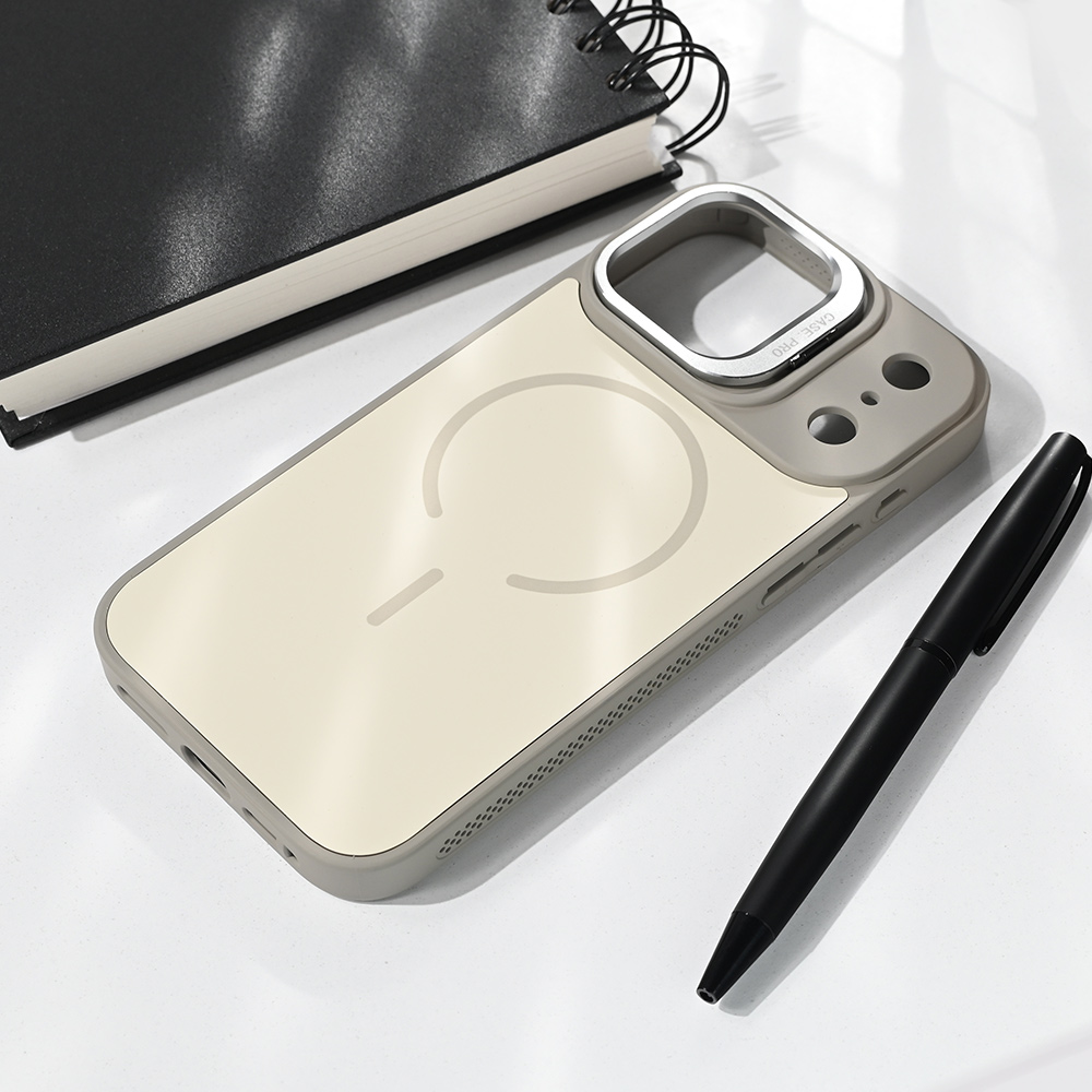 Torbica Magsafe Matte Shield za iPhone 17 Pro Max 6.9 siva