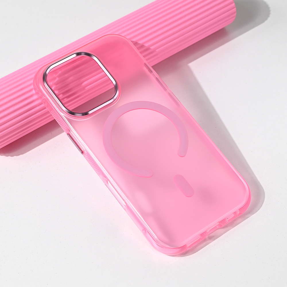 Torbica Magsafe Glow za iPhone 16 Pro 6.3 roze