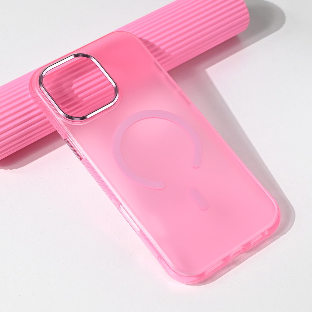 Torbica Magsafe Glow za iPhone 16 Pro Max 6.9 roze