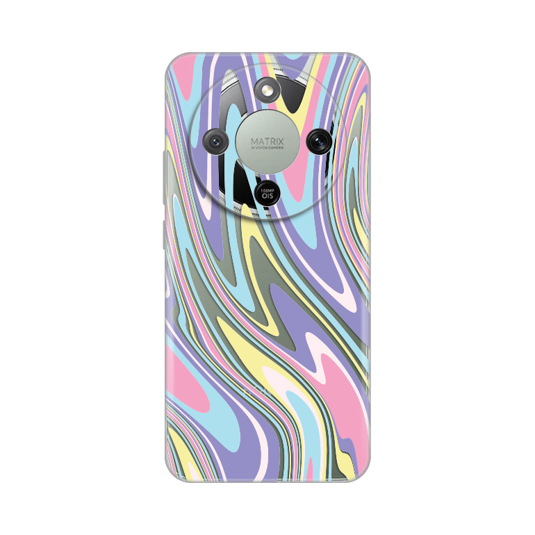 Torbica Silikonska Print Skin za Honor Magic 8 Lite Liquid Dream