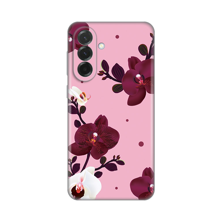 Torbica Silikonska Print Skin za Samsung A376B Galaxy A37 5G Pink Orchid
