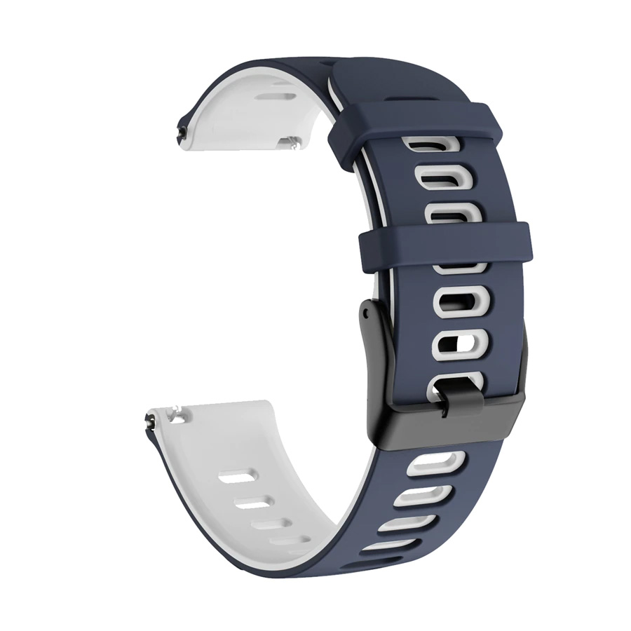 Narukvica double za smart watch Samsung 4, 5 20mm plavo bela