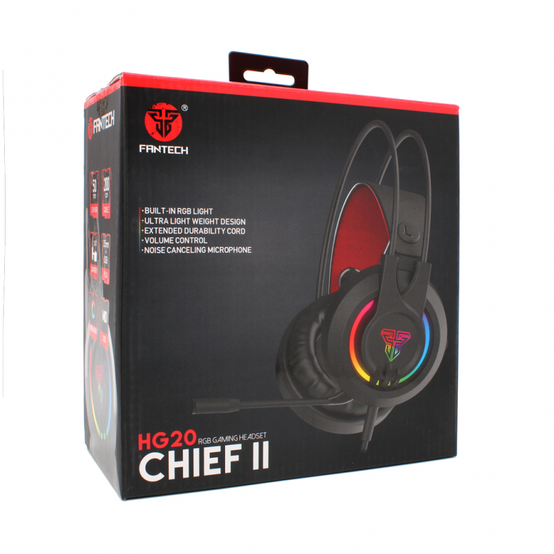 Slusalice Gaming Fantech HG20 Chief II crne