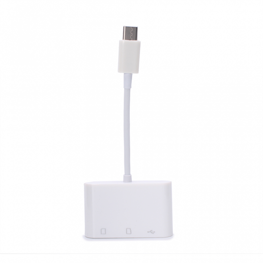Citac kartica Type C na SD microSD USB 2.0 3 u 1 JWD-59