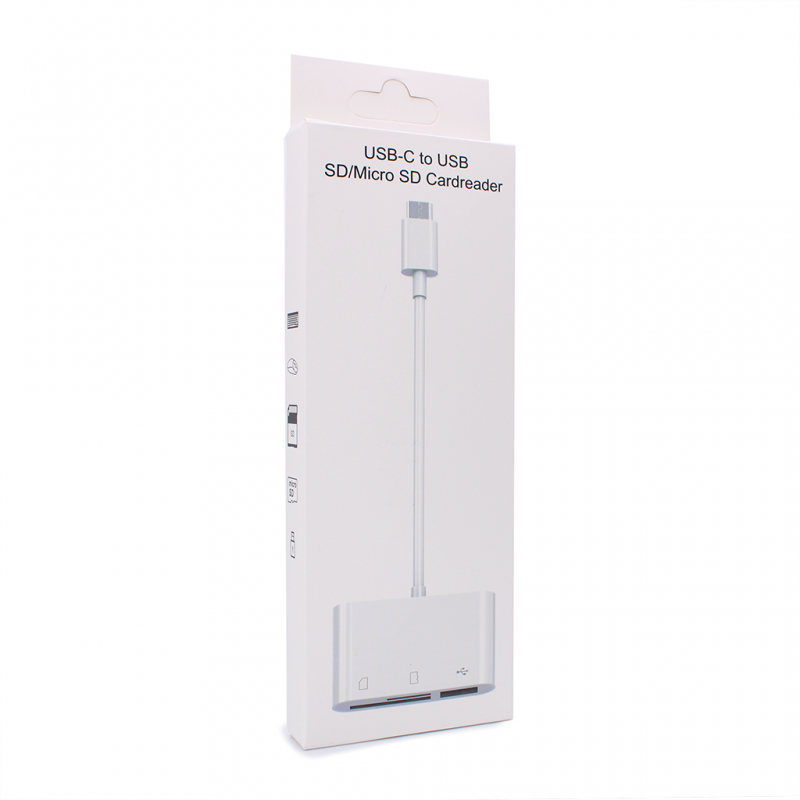 Citac kartica Type C na SD microSD USB 2.0 3 u 1 JWD-59