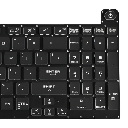 Tastatura za laptop Asus TUF Gaming FX506 FA506 FX706 FA706 veliki enter pozadinsko osvetljenje