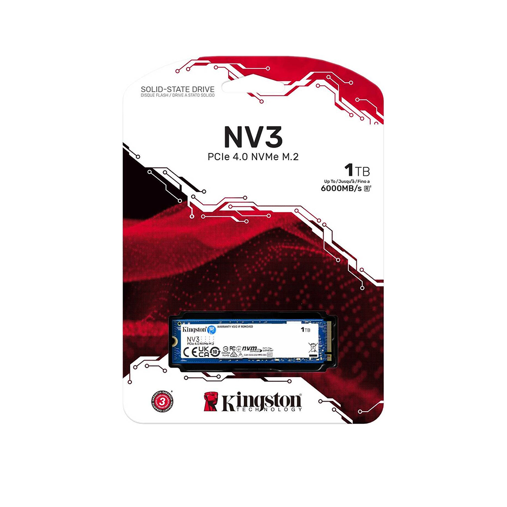 SSD M.2 NVME 1TB Kingston SNV3S/1000G 6000MBs/5000MBs