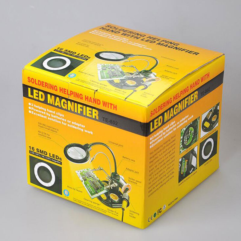 Lupa sa postoljem servisna sa LED svetlom