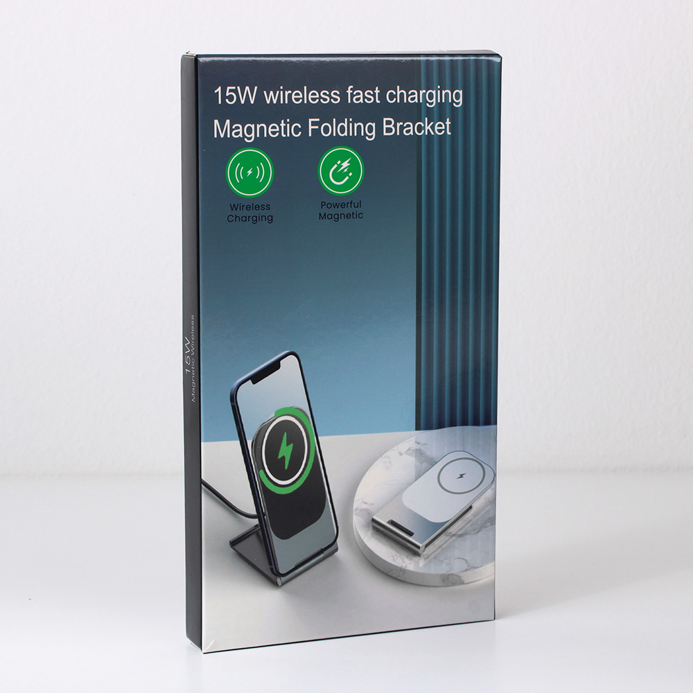 Kucni punjac Wireless 15W crni