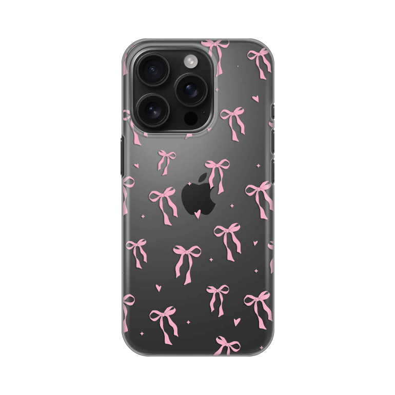 Torbica Silikonska Print Skin za iPhone 16 Pro 6.3 Cute Bow